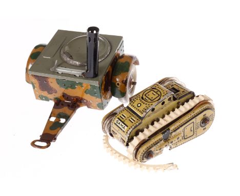 Gama Panzer und TCO Feldküche, L 7 und 11, als Ersatzteile