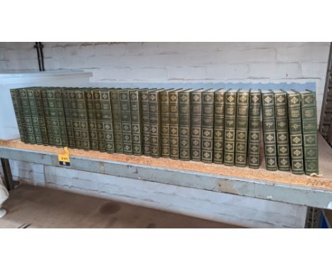 Charles Dickens Complete Works Centennial Edition - this lot comprises 32 books in total.  We believe the complete set should