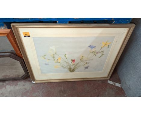Large watercolour, framedPlease note this lot is not subject to VAT. The hammer price will still be subject to our buyer's pr