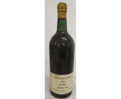 Vintage Dow Port 1966 - bottled 1968