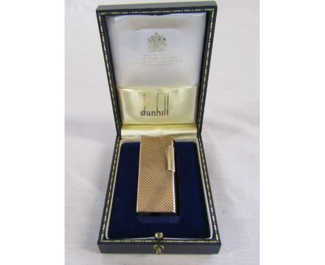 Dunhill Paris cigarette lighter stamped 925 (untested)