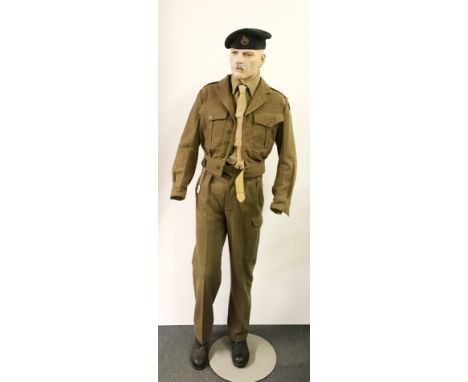 A British Army uniform for a Royal Marine dated 1952.