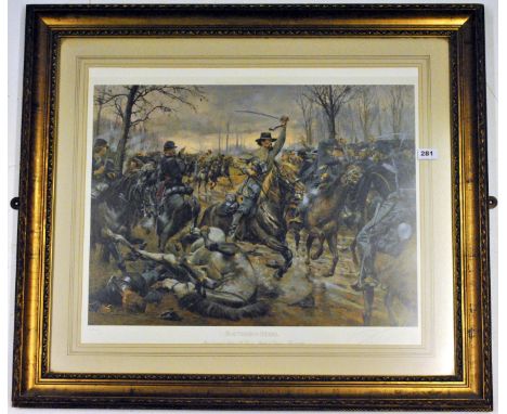 Don Troiani (American), artists proof, 37/50, limited edition lithograph entitled "Southern Steel", pencil signed by artist l
