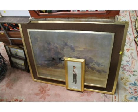 TWO LARGE COULSON PRINTS TOGETHER WITH A GRENADIER GUARD PRINT