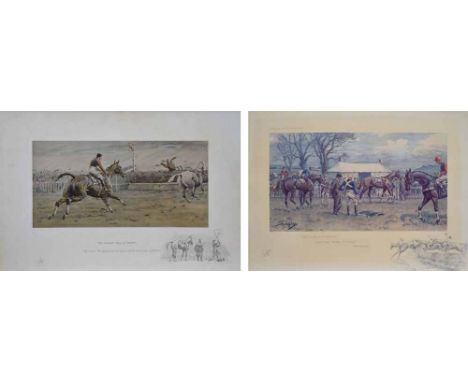 After Snaffles, Charles Johnson Payne (1884-1967), "The Worst View in Europe", signed in pencil in the margin, with printed r
