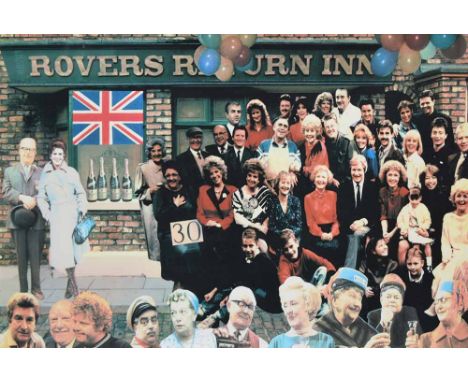 After Peter Blake R.A. (British, b.1932), "Coronation Street", signed and numbered 46/250 in pencil in the margin, colour pri