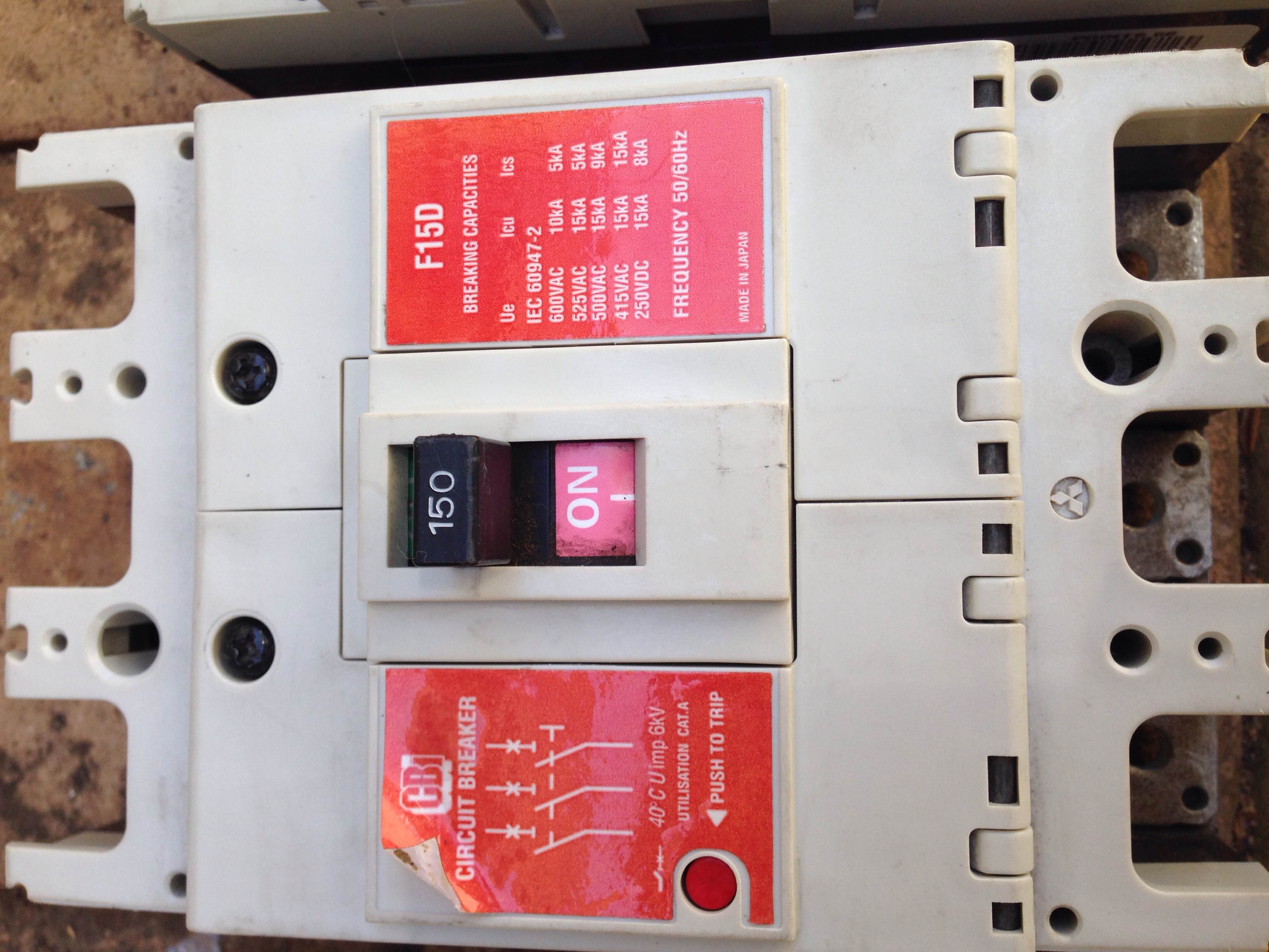 CBI 150 AMP F15D CIRCUIT BREAKER