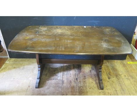 A Distressed Ercol Refectory Table 