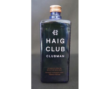 A Bottle Of Haig Club Clubman Single Grain Scotch Whisky (700ml) 