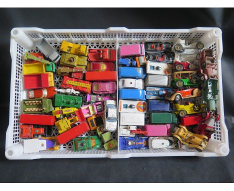 A Collection of Playworn Matchbox Superfast, Yesteryear and Corgi Juniors