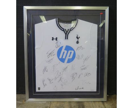 A Signed Tottenham Hotspur 2013-2014 Season Football Shirt 