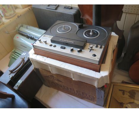 A Truvox Reel To Reel Tape Recorder, Circa 1950's Possible 1960's