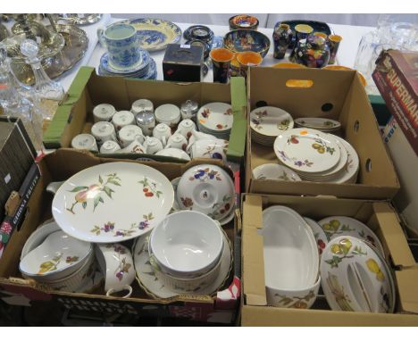 A Large Selection of Royal Worcester Evesham and Evesham Vale Table Ware 