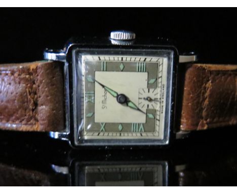 A Gent's St. Michael Manual Wristwatch, running 