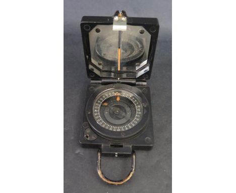 A Military Mark 1 Bakelite Cased Marching Compass 