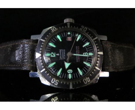 A Gent's WALDMAN SUBMARINE Manual Wristwatch, running 