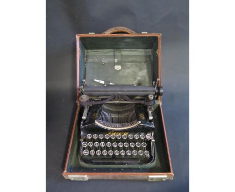 A Bijou Typewriter in original case 