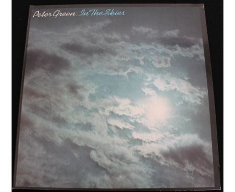 PETER GREEN - IN THE SKIES GERMAN TEST PRESSING - A highly scarce German test pressing of the 1979 LP. Issued on 2 LPs with '