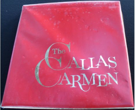 THE CALLAS CARMEN - An original and complete stereo ED1 pressing of this rare set (SDAN 143/4/5). The records are in Ex to Ex