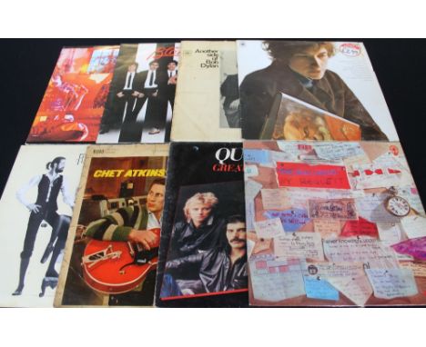 ROCK/POP - Nice collection of 46 x LPs. Artists/titles include Traffic - Mr. Fantasy (ILPM 9061 RE), Blondie - Parallel Lines