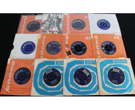 THE ROLLING STONES SINGLES - An instant singles collection with 21 x 7" here. Titles include We Were Falling In Love (single 