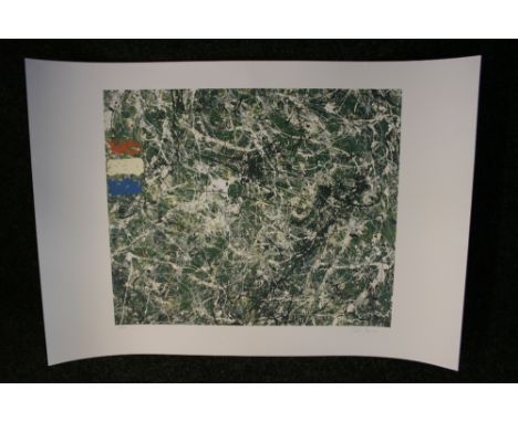 STONE ROSES - Bye Bye Badman - Limited Edition Numbered Lithograph Number 60 / 500 - Signed by John Squire - Mint condition (