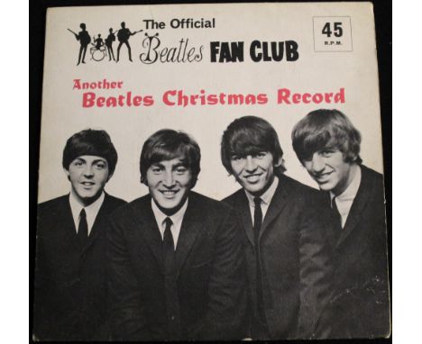 THE BEATLES FLEXI DISC - a copy of the Official Beatles Fan Club flexidisc, 'Another Beatles Christmas Record' (LYN 757 - VG+