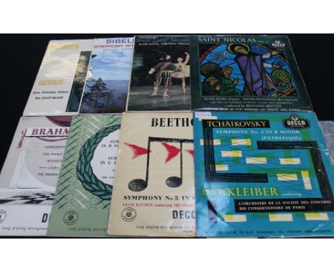 CLASSICAL - DECCA - Lovely collection of around 120 x early edition (mainly mono) LPs. Composers/performers/works include Bac