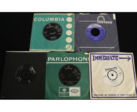 60s PSYCH/GARAGE 7" - Outstanding selection of 5 x 7" releases. Titles are The Syndicats - Maybellene (DB 7238 - VG+ a few li