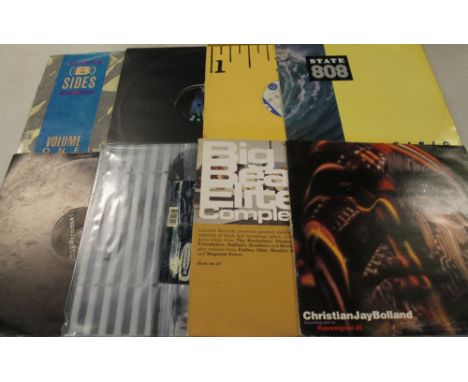 OLD SKOOL/HARDCORE/TECHNO/HOUSE -Another dope collection of over 200 x 12" with LPs. Labels include Looking Good, Talkin' Lou