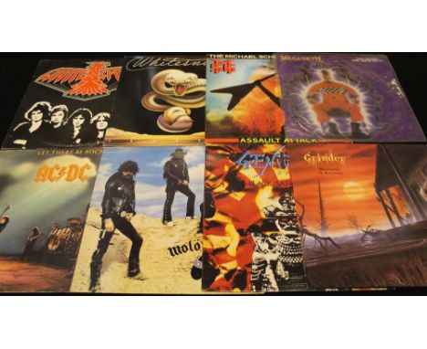 METAL - A bone crunching lot of over 100 x LPs with 12". Artists/titles include White Spirit - S/T (MCF 3079), Whitesnake - T