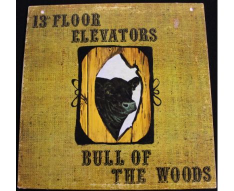 13TH FLOOR ELEVATORS - BULL OF THE WOODS - A very hard to find original US copy of the outstanding 1969 LP (IA-LP #9). Origin