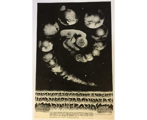 PINK FLOYD - stunning original first printing of the 1968 Family Dogg poster (FD-131) for their performance at the Avalon Bal