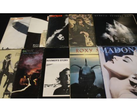 ROCK/POP - A good quality large lot of around 120 x LPs. Artists/titles include Led Zeppelin - I and II (reissues), Bob Dylan