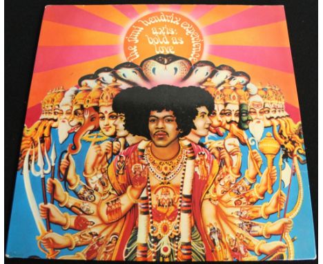 THE JIMI HENDRIX EXPERIENCE - AS: BOLD AS LOVE - A very well presented original 1967 stereo pressing with the original inner.