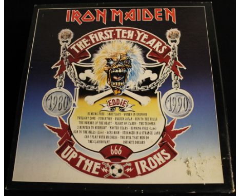 IRON MAIDEN - THE FIRST TEN YEARS - A fantastic box set for any Iron Maiden fan with this superb 20 x 12" box set. Released o
