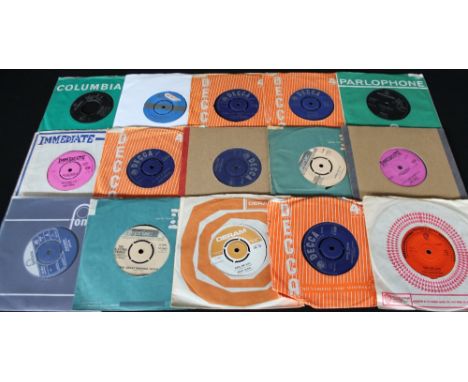 60s SINGLES - A fabulous collection of over 200 x 7" singles. Artists/titles include The Pink Floyd - Arnold Layne (DB 8156 m