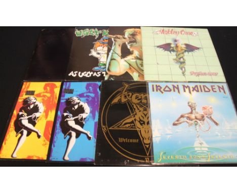 METAL/HEAVY ROCK - Smashing collection of 34 x LPs. Artists/titles include Ugly Kid Joe - As Ugly As They Wanna Be (868 823-1