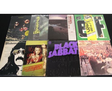 CLASSIC/HEAVY ROCK - Ace collection of 13 x LPs with desirable pressings! Artists/titles include Elf - L.A./59 (Japanese MWX 