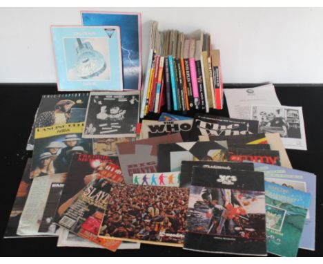 MUSIC BOOKS & MAGAZINES - a collection of over 40 books, annuals and programmes to include the 1979 first issue of the photoz