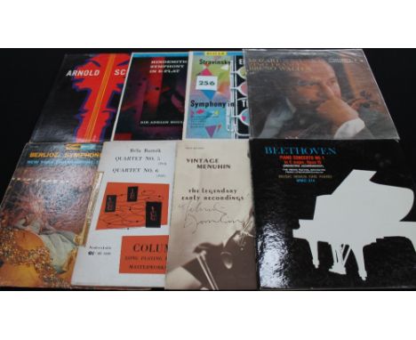 CLASSICAL - US ISSUES - Good collection of around 120 x LPs. Works/composers/titles include Schoenberg - Lenox Quartet plays.