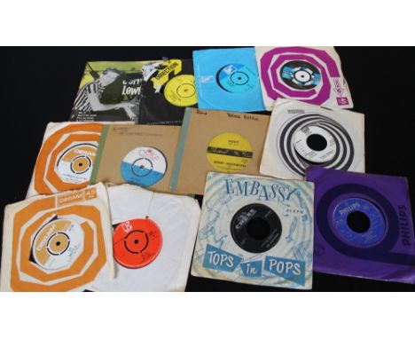 ROCK/POP/60s 7" - Fantastic collection of around 150 x 7" singles with many rarities. Artists/titles include Laurel Aitken - 