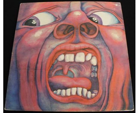 KING CRIMSON - IN THE COURT OF THE CRIMSON KING - A well presented 1st pressing of the iconic 1969 LP (ILPS 9111). Pink label