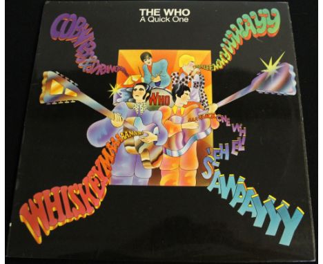 THE WHO - A QUICK ONE - A lovely original UK mono copy of the 1966 LP (Reaction 593002). The record is in clean Ex condition 