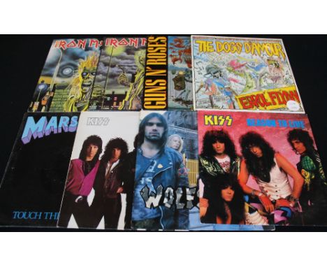 HEAVY ROCK/METAL - Smashing collection of 31 x (mainly) LPs. Artists/titles include Iron Maiden inc. S/T and Killers, Marseil