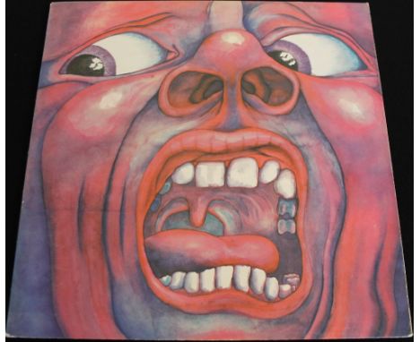 KING CRIMSON - IN THE COURT OF THE CRIMSON KING - A (for the most part) very clean 1st UK pressing (ILPS 9111 pink label whit