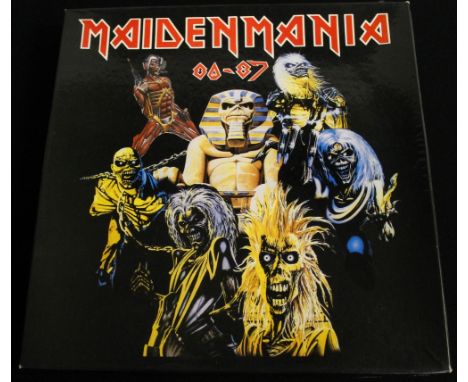 IRON MAIDEN - MAIDEN MANIA 80-87 - A fantastic Greek only released box set from 1987. Includes the 5 x 12" Women In Uniform, 