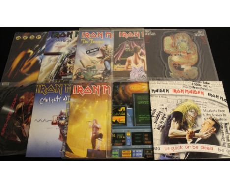 IRON MAIDEN - 12"/PICTURE DISCS - An ace collection of 27 x mainly 12" releases with limited edition pressings. Titles includ