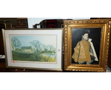 Gwilym John Blockley (1921-2002) - Limited edition print numbered 233/500 in pencil to the margin; together with a reproducti