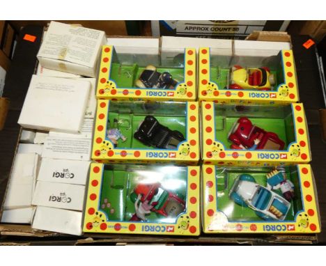A collection of Corgi Toy and Polistil modern issue diecasts, to include Corgi Noddy series six-piece gift set etc 
